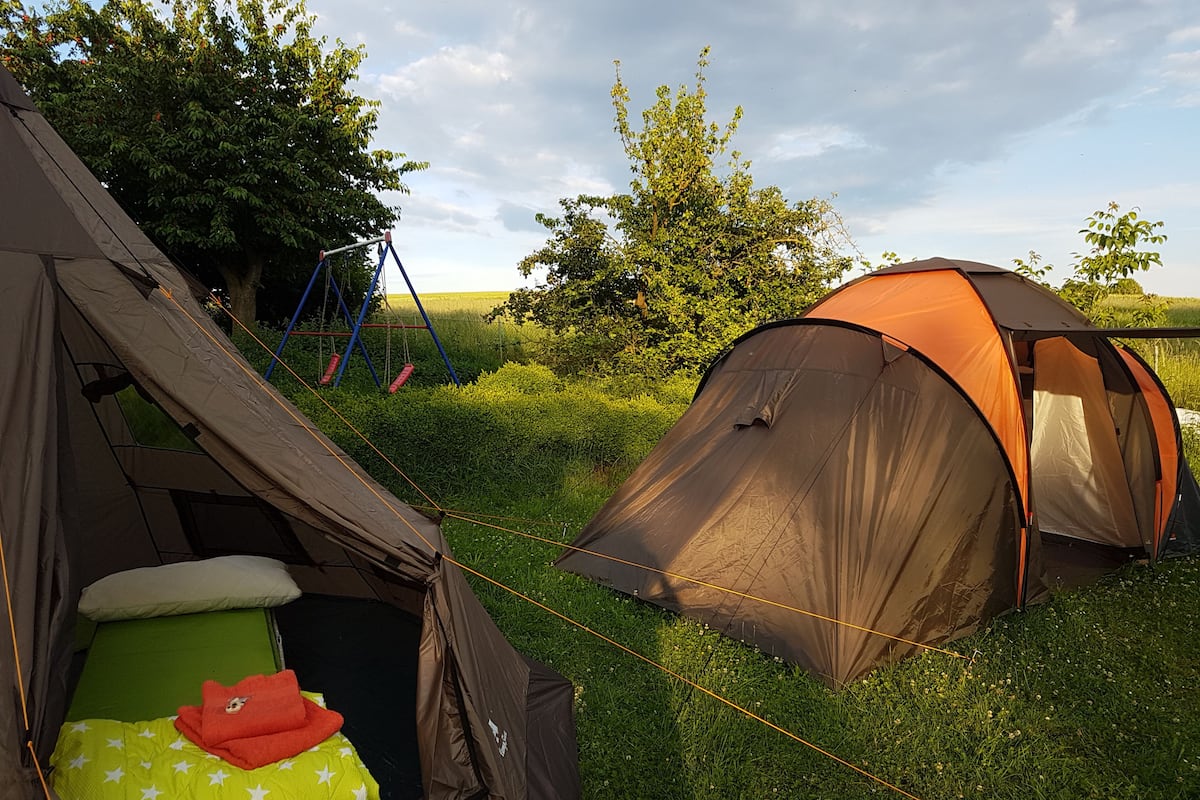 Tent, Multiple Beds