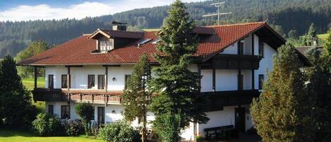 Façade de l’hébergement