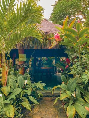 Àrea exterior de l'allotjament