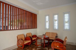 Zona de estar del vestíbulo