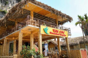 Facciata della struttura