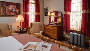 Quarto casal luxo, 1 cama King | 2 quartos, roupas de cama antialérgicas, Wi-Fi de cortesia