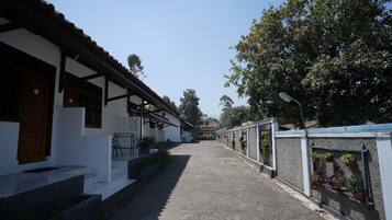 Voorkant van accommodatie