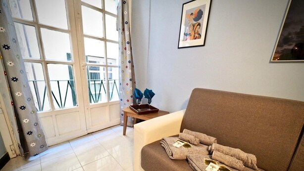 Apartment, 1 Bedroom | Living area - Caratteristico Studio della Casana (Genoa)
