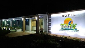Front of property - evening/night