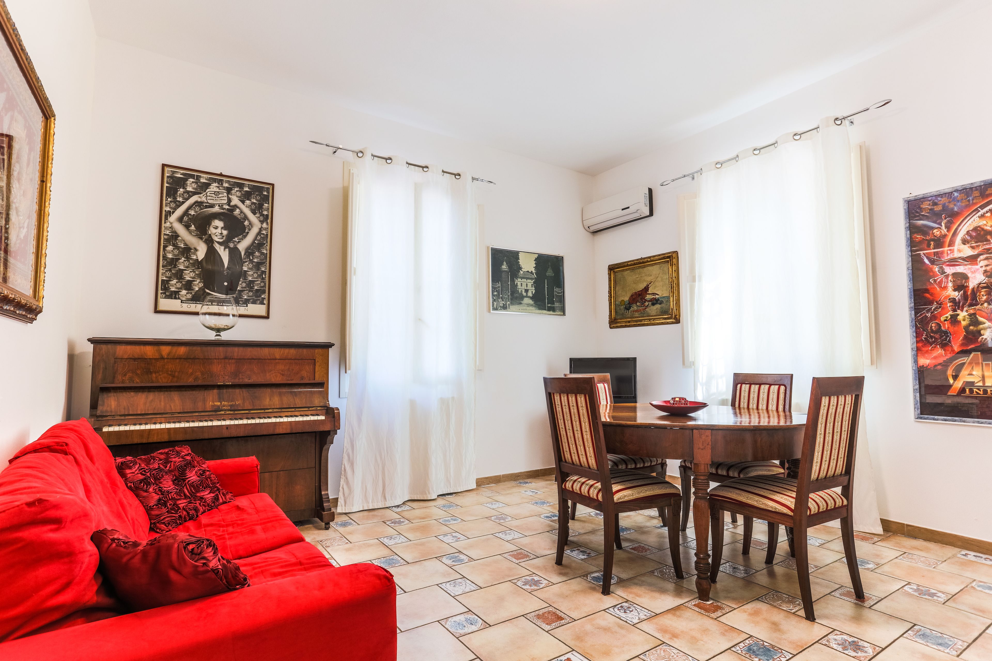 Apartment, 1 Bedroom | Living area | LCD TV