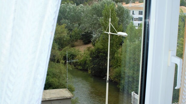 View from room - Pension Los Llanos (Estella)