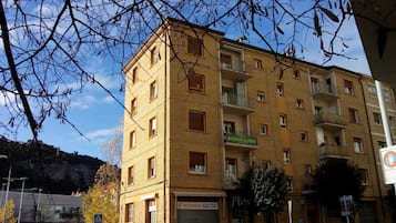 Overnatningsstedets facade
