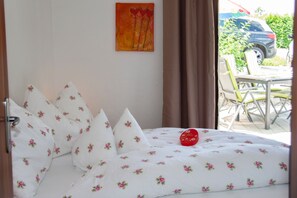 Familienapartment, Bergblick (Blick nach Westen) | 2 Schlafzimmer, Verdunkelungsvorhänge, Bügeleisen/Bügelbrett
