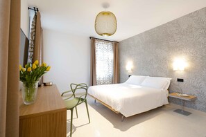 Habitación superior, con acceso para personas discapacitadas | Sábanas italianas Frette, ropa de cama de alta calidad y edredón 