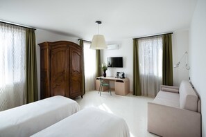 豪華開放式套房, 無障礙 (Junior) | 義大利 Frette 床單、高級寢具、羽絨被、舒適加層