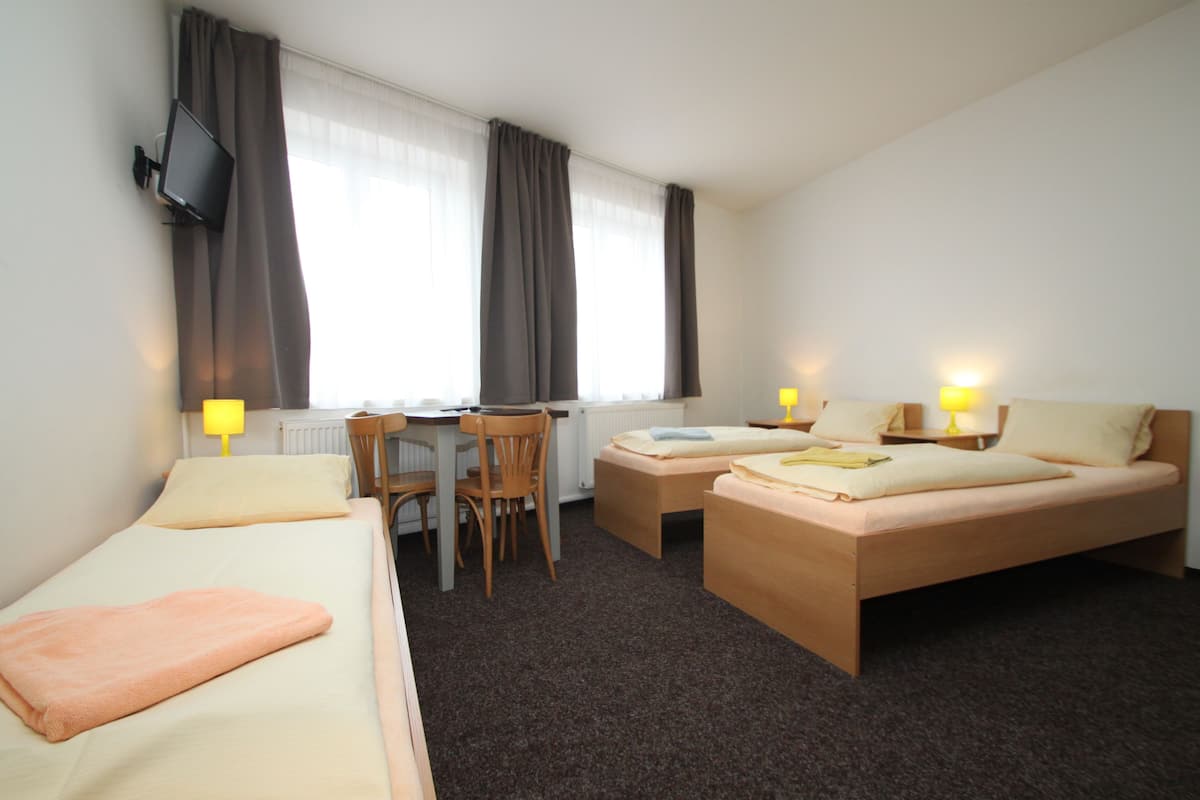 Basic Triple Room | 2 bedrooms, desk, soundproofing, free WiFi