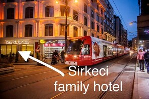 Fachada de la propiedad