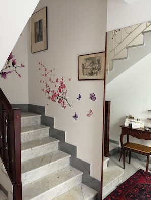 Interior entrance