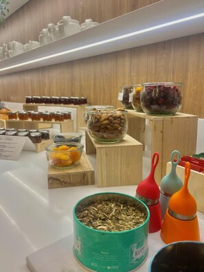 Morgenmadsbuffet hver dag mod et gebyr