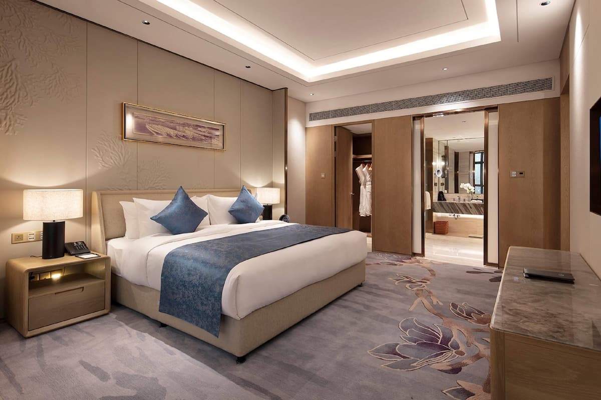 Executive-suite - 2 soveværelser (Grand) | Premium-sengetøj, dundyner, senge med madrasser af memory foam, minibar