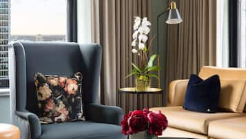 49-inch Smart TV with premium TV channels, TV, MP3 dock