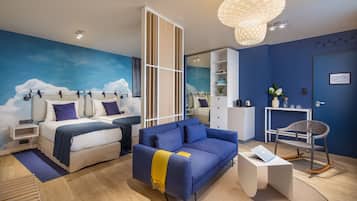 Suite junior | 1 habitación, camas con efecto memoria y minibar
