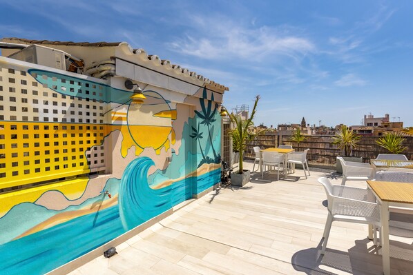 Terraza en la azotea