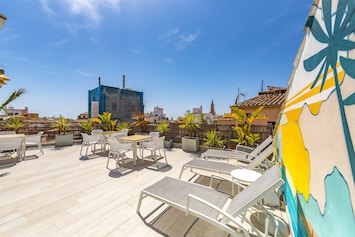 Terrasse sur le toit