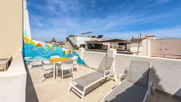 Terrasse sur le toit