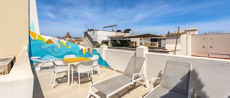 Terrasse sur le toit