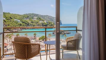 Blick vom Balkon