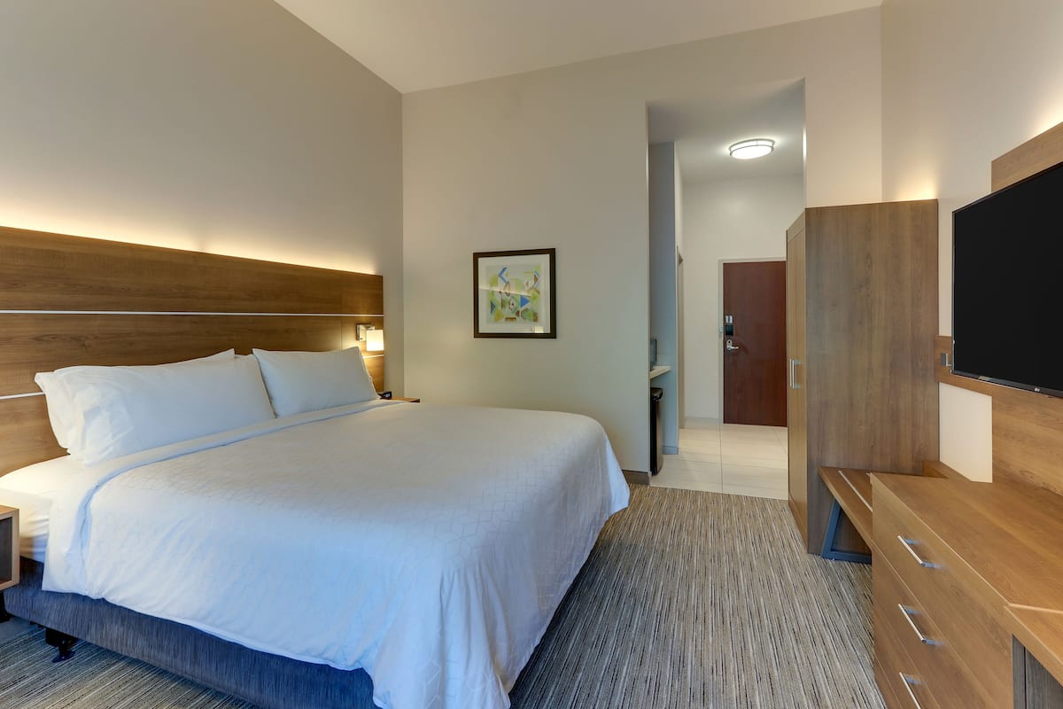 In-room safe, desk, blackout curtains, iron/ironing board