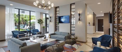 Sitzecke in der Lobby