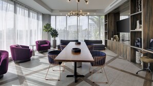 Sitteområde i lobbyen