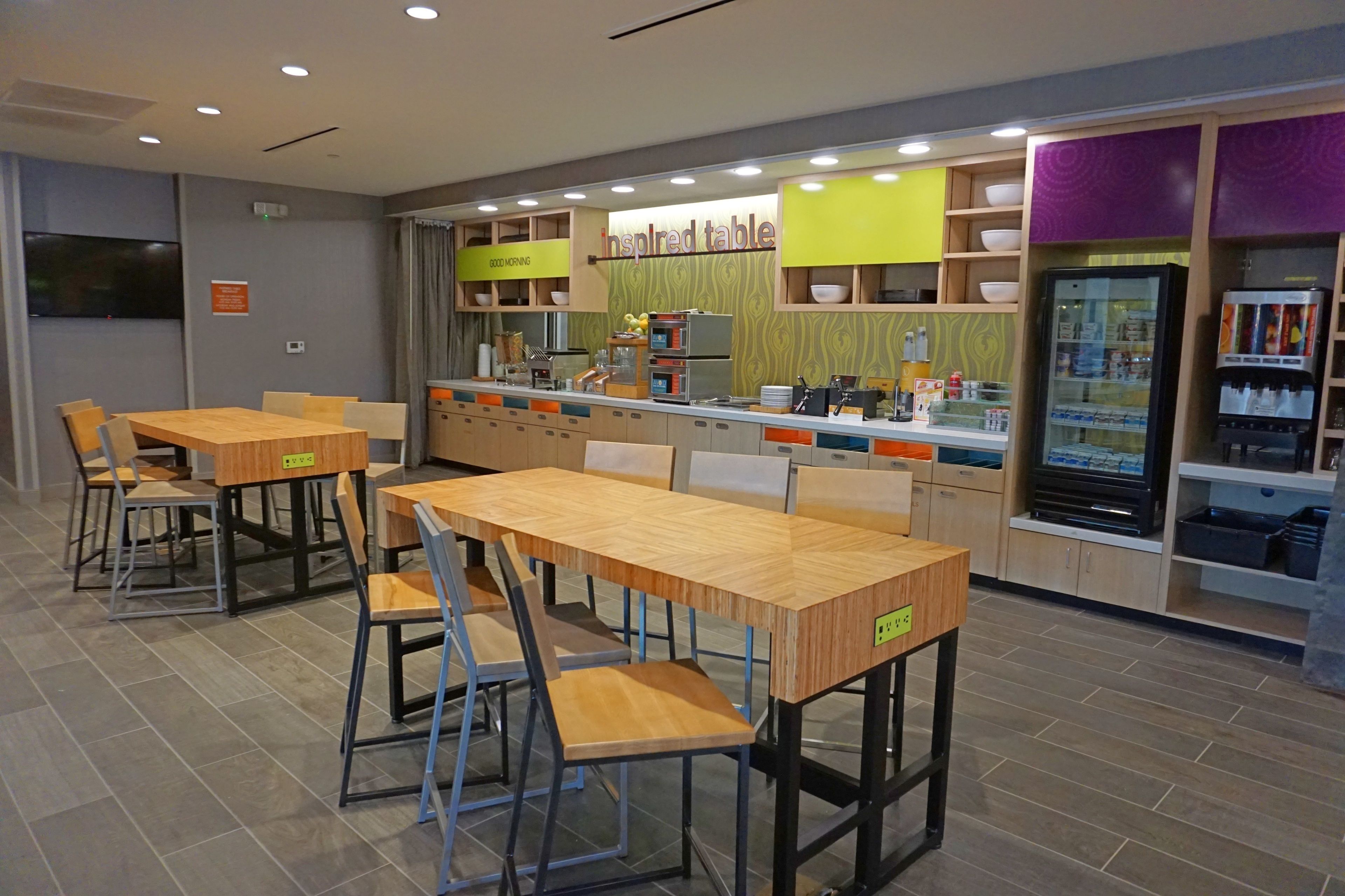 free daily on-the-go breakfast