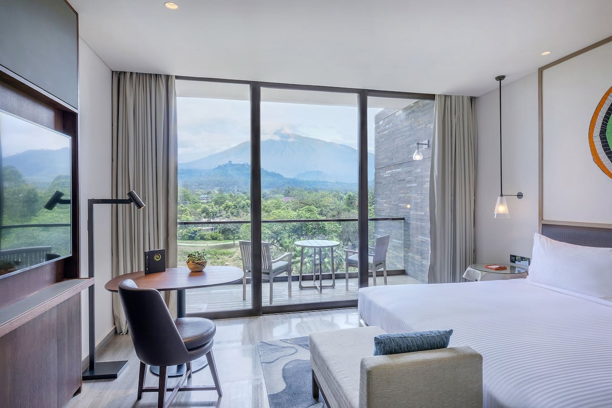 1 dormitorio, minibar, escritorio y sistema de insonorización