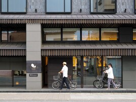Entrée de l’hébergement 