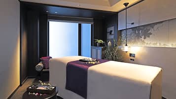 Body treatments, aromatherapy, deep-tissue massages, Thai massages