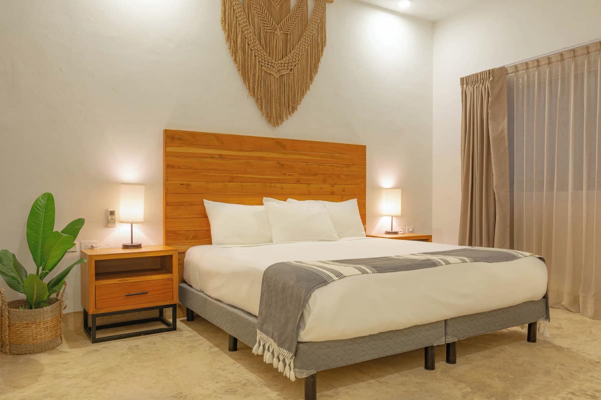 Ropa de cama hipoalergénica y minibar