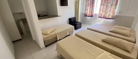 Basic Suite, Multiple Beds | Minibar, free WiFi, bed sheets