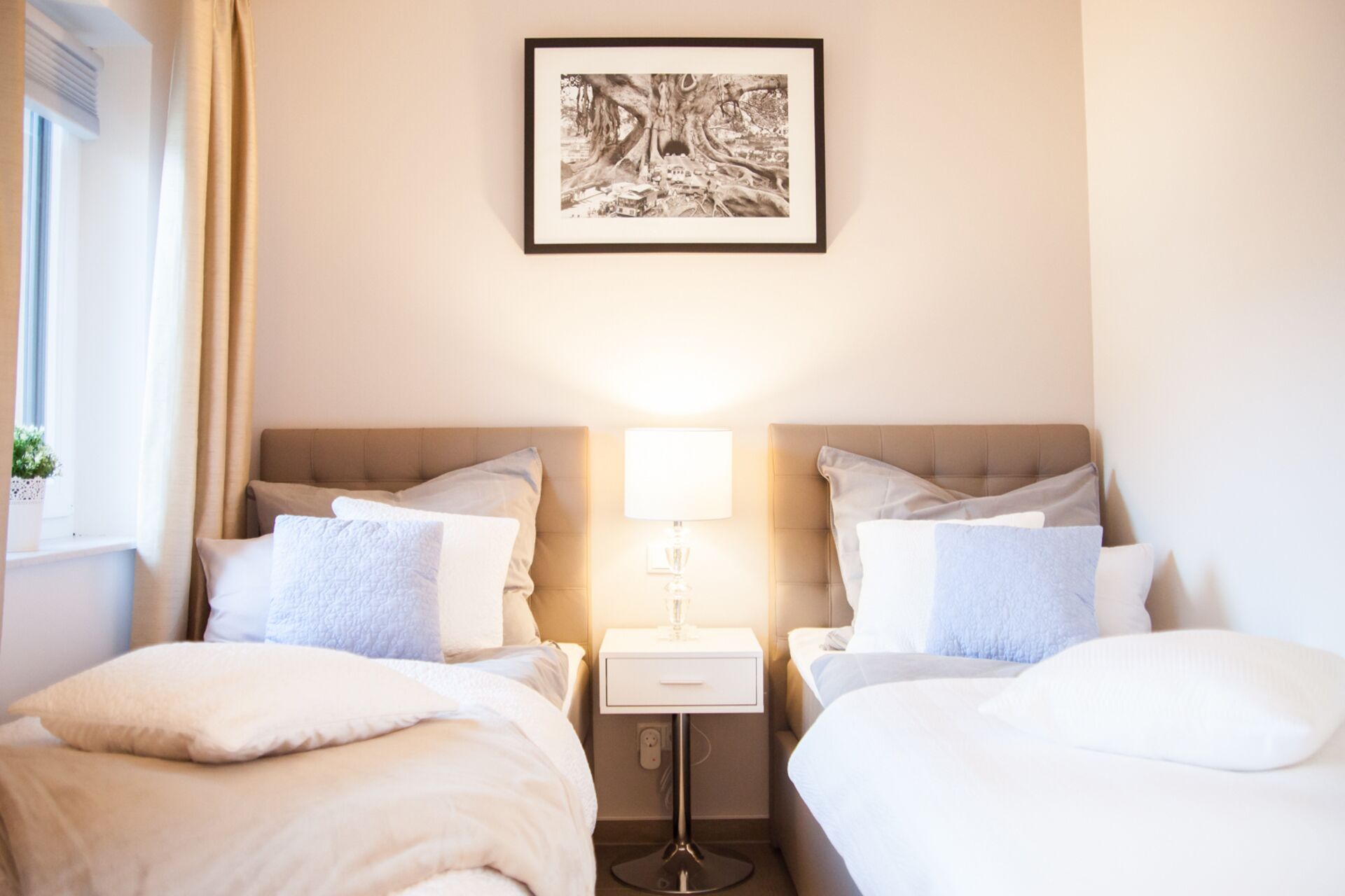 2 Schlafzimmer, Bügeleisen/Bügelbrett, Bettwäsche