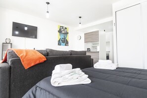 Apartment, 1 Queen Bed with Sofa bed, Non Smoking