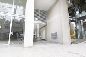 Entrée de l’hébergement