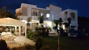 Front of property – evening/night