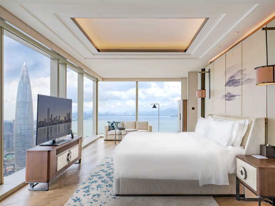 Premium bedding, down duvets, pillow-top beds, minibar