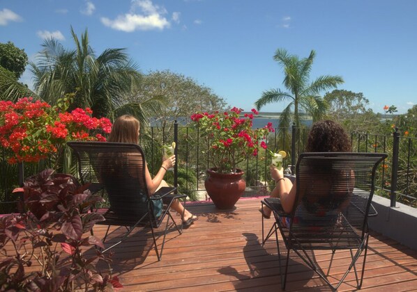 Terrasse sur le toit