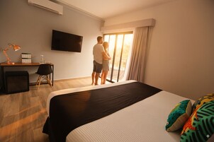 Pillow-top beds, minibar, in-room safe, individually decorated