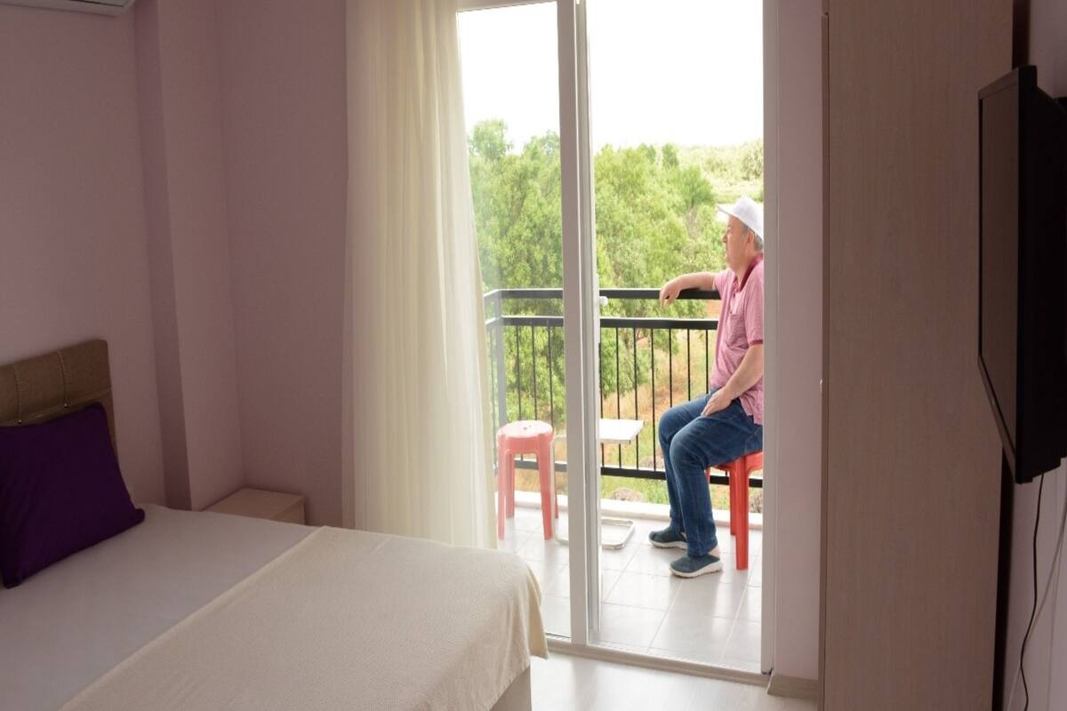 deluxe double or twin room, garden view | premium bedding, free cots/infant beds, free rollaway beds, free wifi