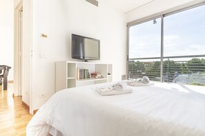 Departamento, 1 cama Queen size y sofá cama, para no fumadores | 1 habitación, wifi gratis y ropa de cama 