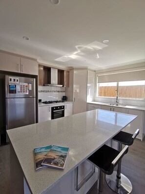 Family House, Multiple Beds, Non Smoking | Private kitchen - Phillip Island family house (Cowes)