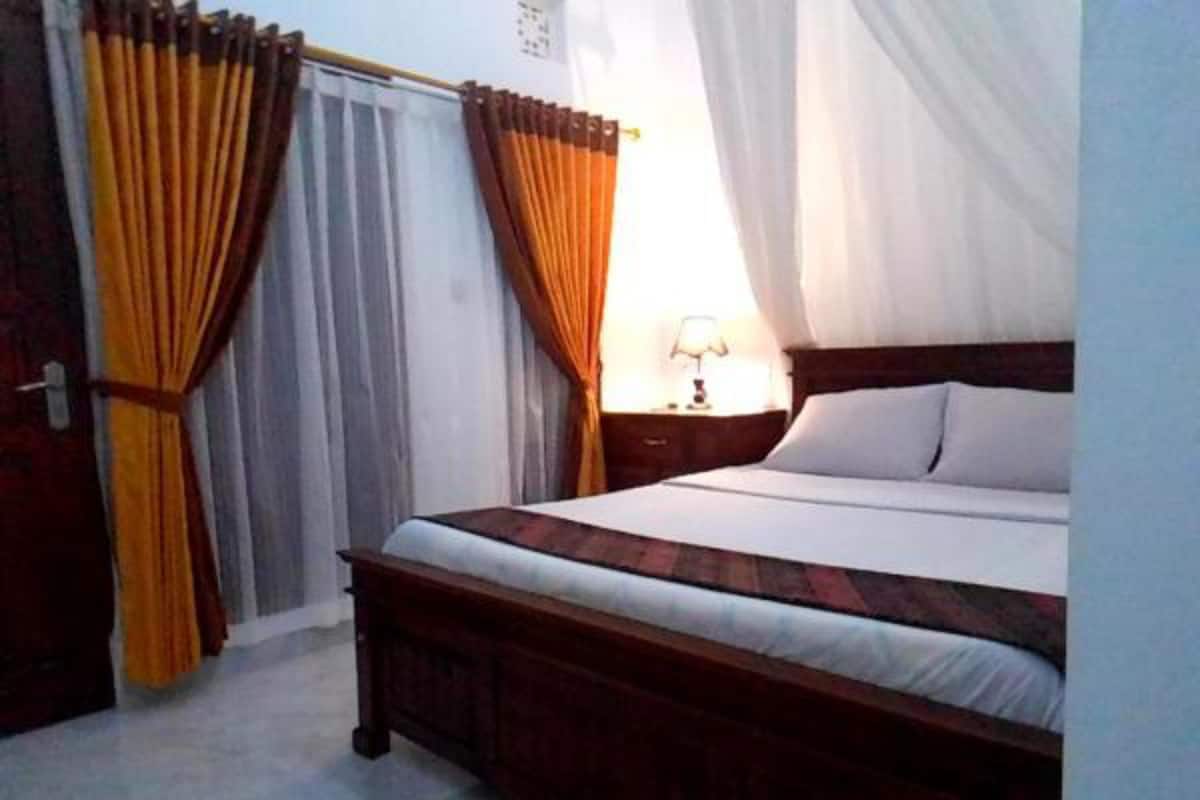 Quarto casal standard, 1 quarto, vista para o jardim | Escrivaninha, cortinas blackout, quartos à prova de som