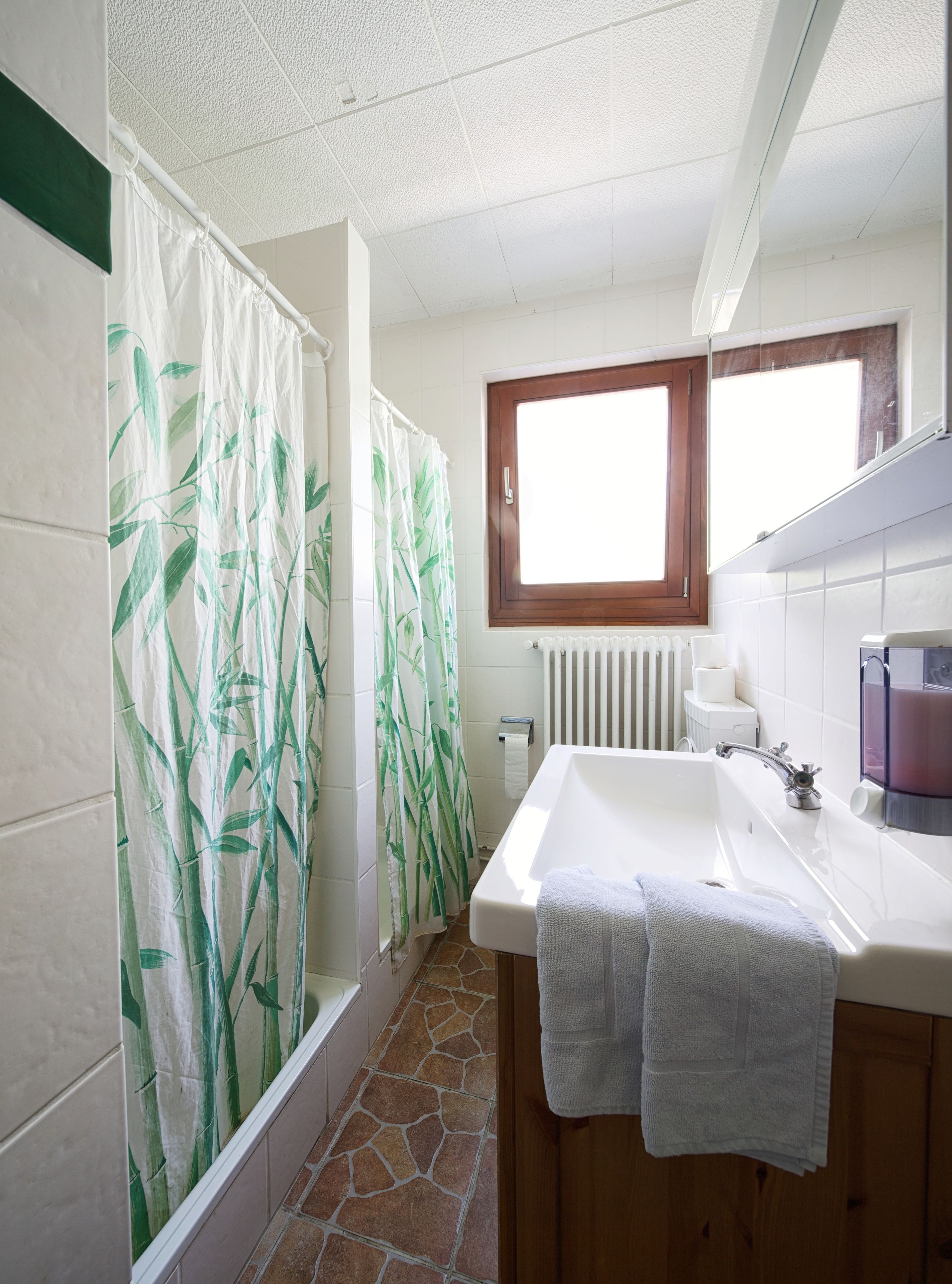 room, shared bathroom (5) | bathroom | shower, free toiletries, hair dryer, towels