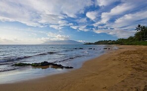 En la playa 
