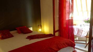 1 chambre, fer et planche Ă repasser, Wi-Fi, draps fournis